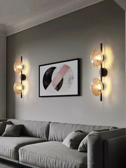 Glass Glow Sconce - Modern LED Wall Light