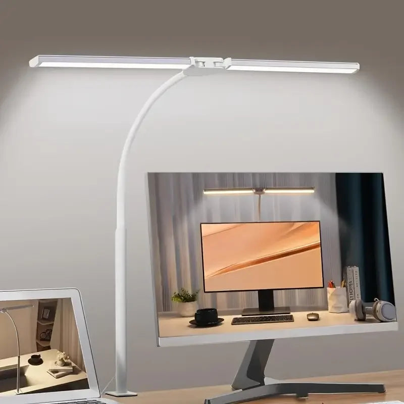 EyeCaring Double Head Desk Lamp