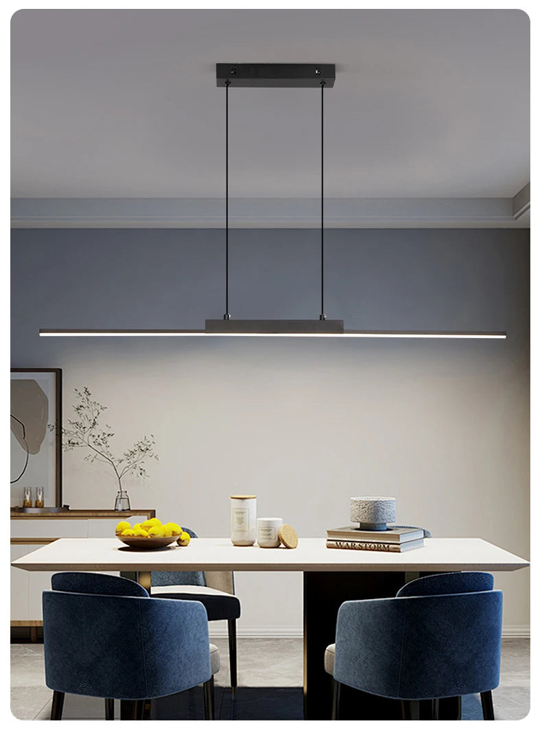 Slim Linear LED Pendant