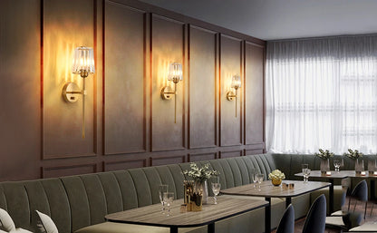 Crystal Glance Wall Sconces