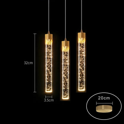 Crystal Rod LED Pendant