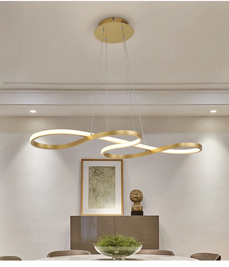 Linear LED Kitchen Island Pendant