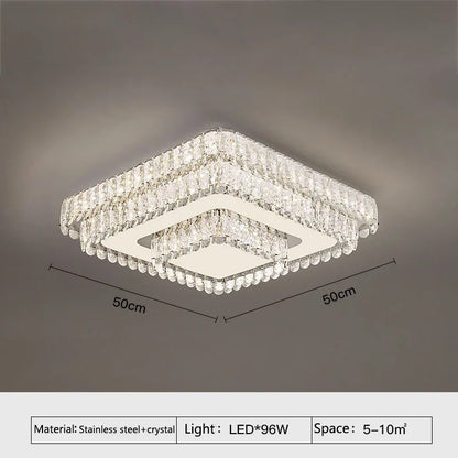 Luxe Crystal Chandelier