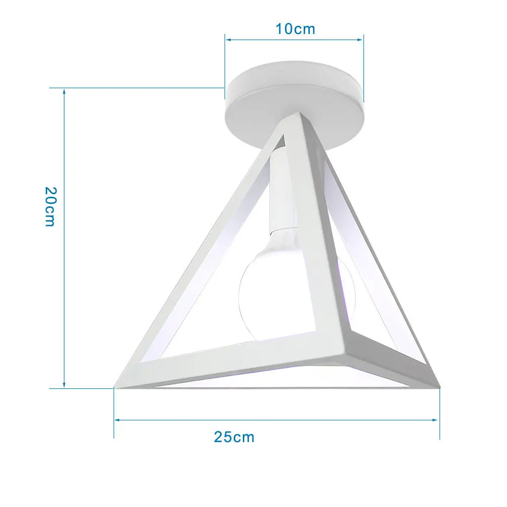 Retro Loft LED Ceiling Lamp - Vintage Charm