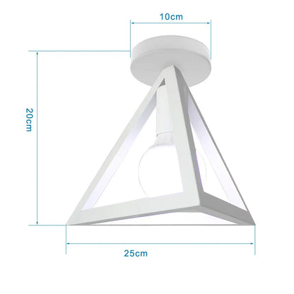 Retro Loft LED Ceiling Lamp - Vintage Charm
