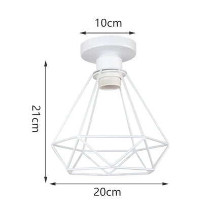 Retro Loft LED Ceiling Lamp - Vintage Charm