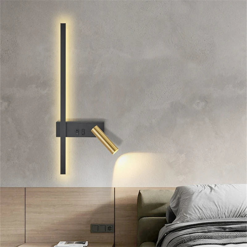 Nordic Bedside Wall Lamp