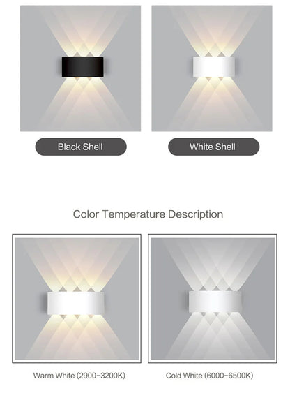 Indoor\Outdoor LED Wall Lamp