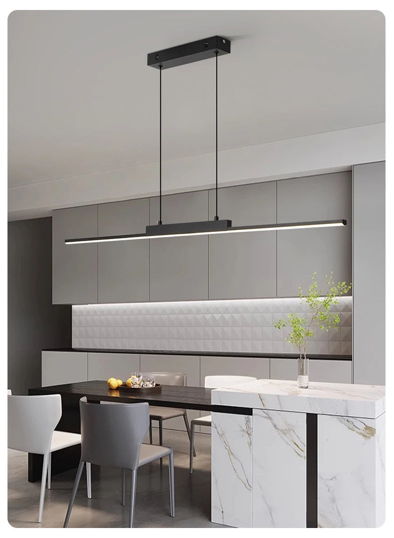 Slim Linear LED Pendant