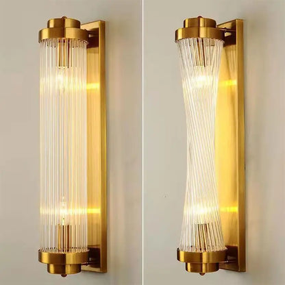 GlowWave Modern Crystal Wall Sconce