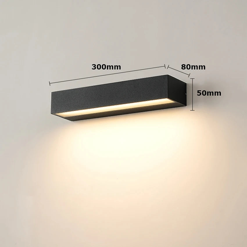 Outdoor LED Wall Lamp - Illuminating Elegance
