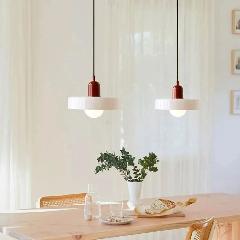 Nordic Retro Glass Pendant