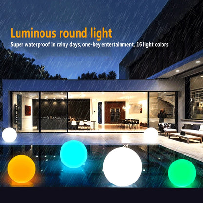 GlowSphere: Romantic Solar Round Ball Light