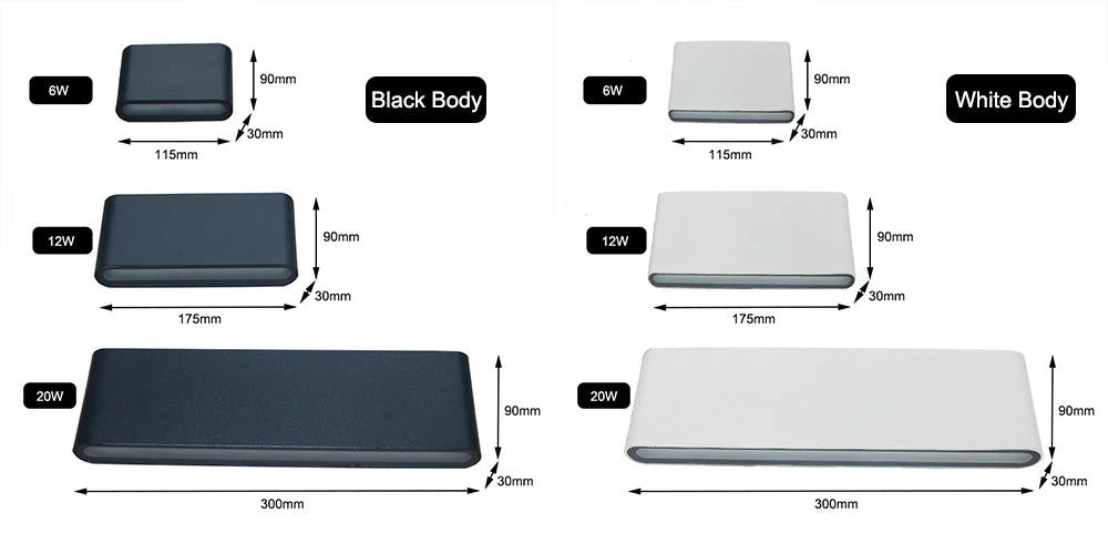 AquaGlow LED Wall Sconce - Waterproof Elegance