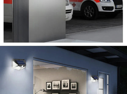 Solar Motion Sensor Wall Light