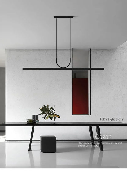 Minimal Linear LED Pendant