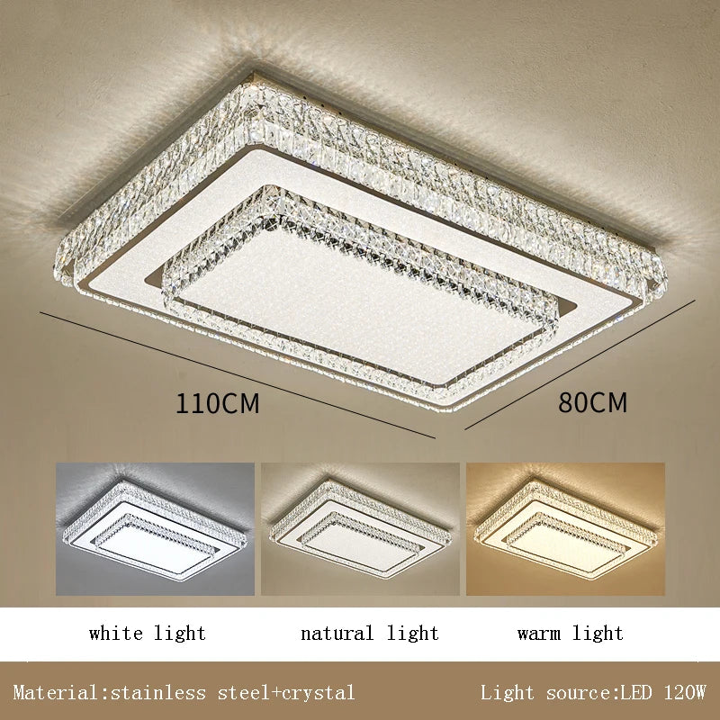 Luxe Crystal Chandelier