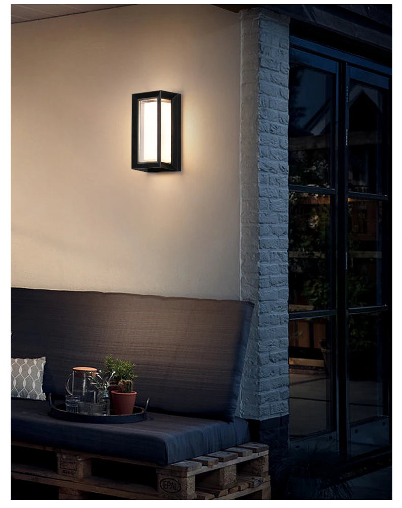 MotionGlow IP65 Outdoor Wall Light
