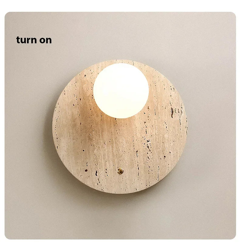 StoneGlow LED Wall Sconce for Stylish Spaces