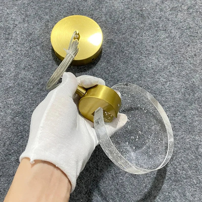 CrystalGlow Chandelier