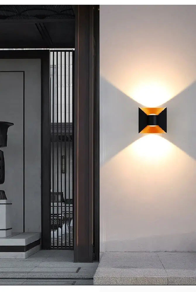 AluGlow Waterproof LED Porch Wall Sconce