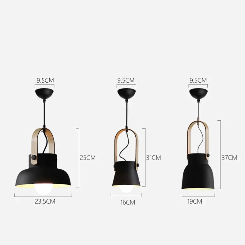 Lumin Loft LED Iron Pendant Lights