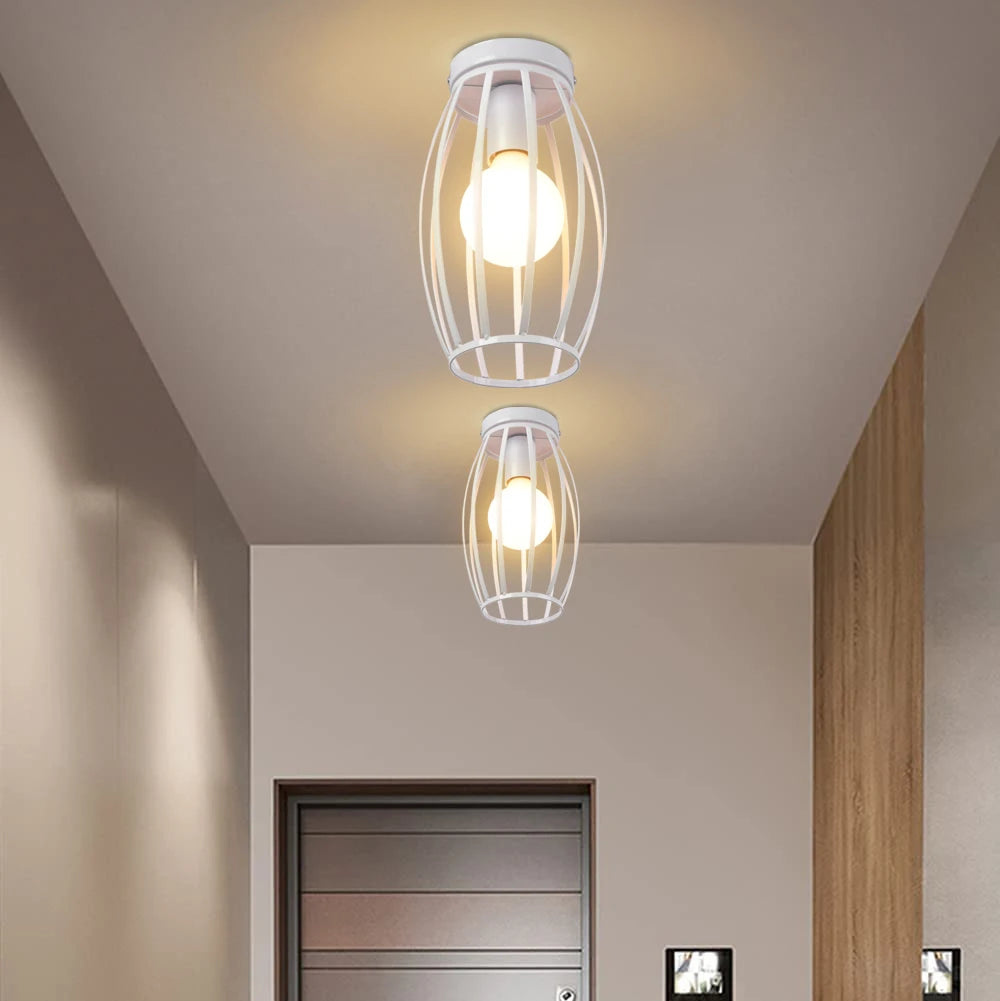 Retro Loft LED Ceiling Lamp - Vintage Charm
