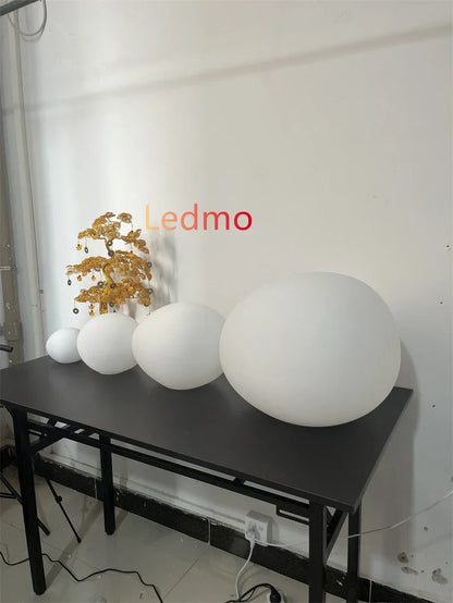 Artisan Egg Sconce with LED