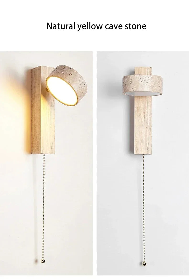 Stone Sconce Rotatable