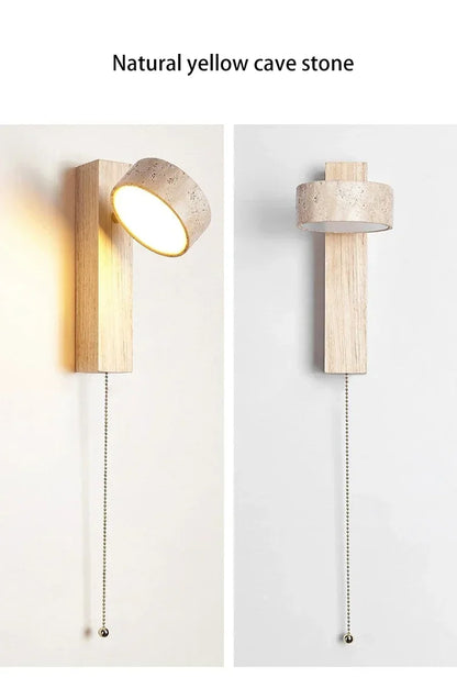 Stone Sconce Rotatable