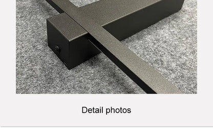 Minimalist Long LED Black Wall Lights Bedroom Art Decorate Sconce