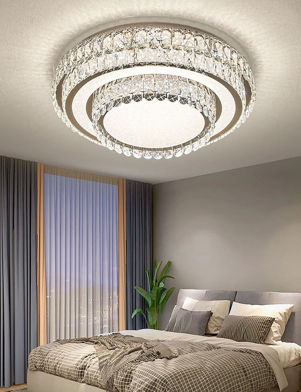 Luxe Crystal Chandelier
