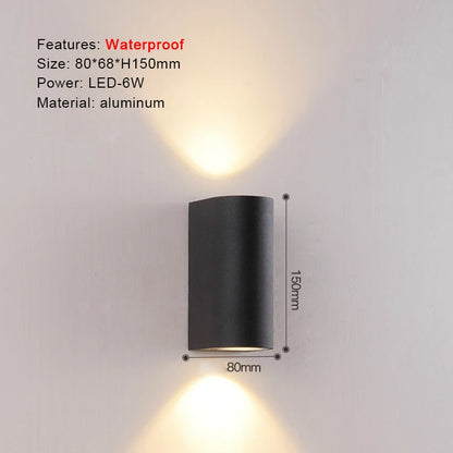 TRAZOS AquaGlow Wall Light - Modern LED Decor