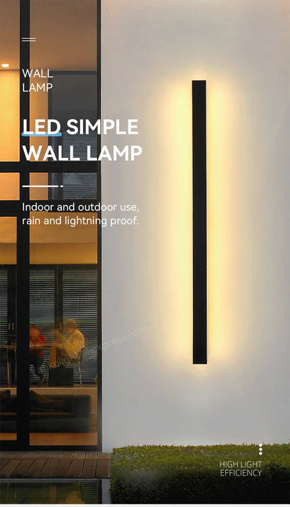 Nordic Waterproof LED Wall Sconce - Patio Light