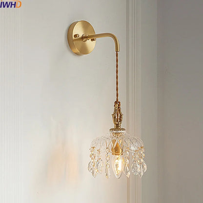 LuxCrystal LED Wall Sconce - Elegant Home Illumination