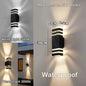 BrightGuard E27 LED Wall Sconce - Waterproof Design