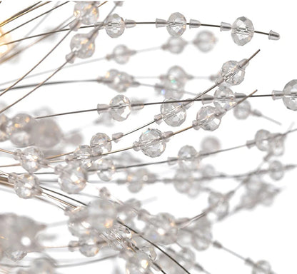 Dandelion Crystal LED Pendant