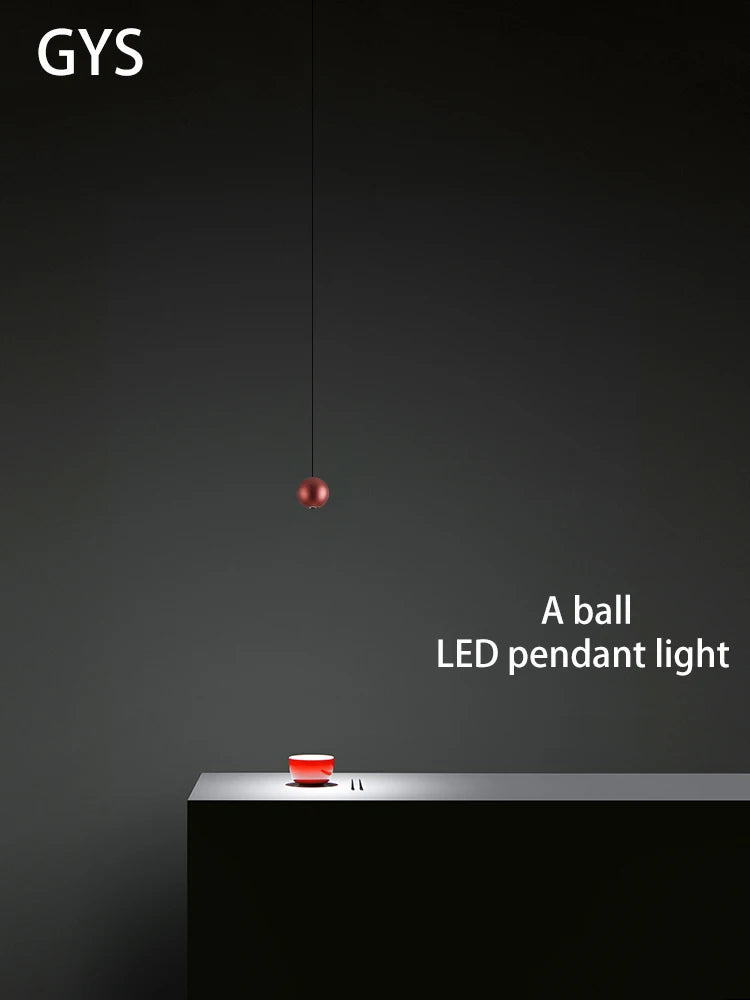 Aluminum Ball Pendant Light