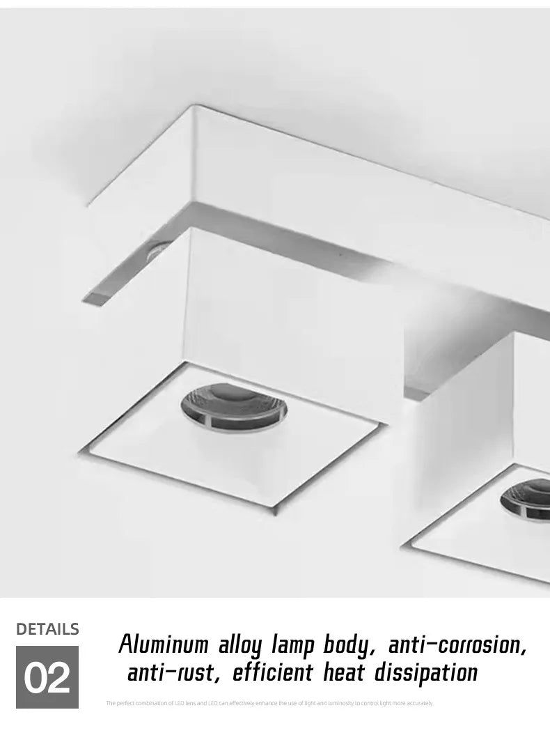 Dimmable 360° COB LED Downlight Spotlights