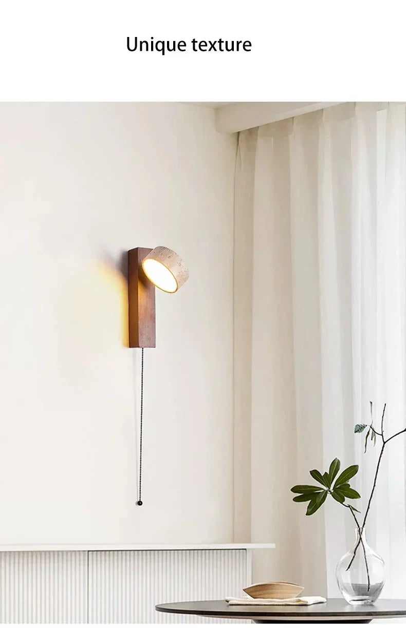 Stone Sconce Rotatable