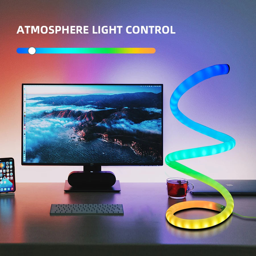 TrioGlow USB Desk Lamp: Mood Magic in Every Hue