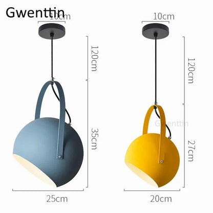 Gwenttin Macaron Pendant Lamp