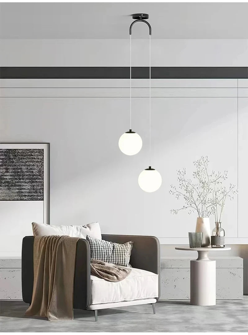 Glass Ball LED Pendant