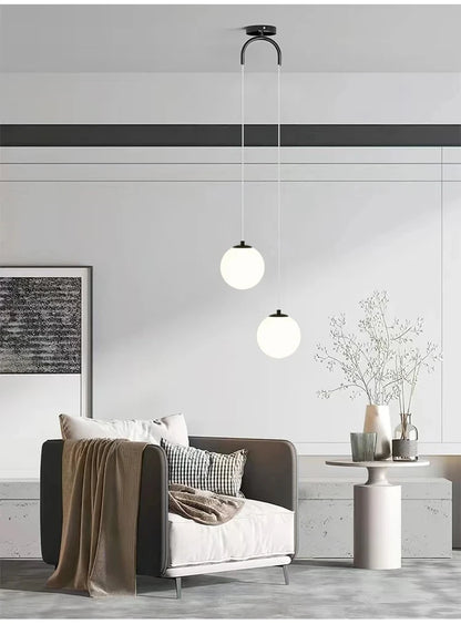 Glass Ball LED Pendant
