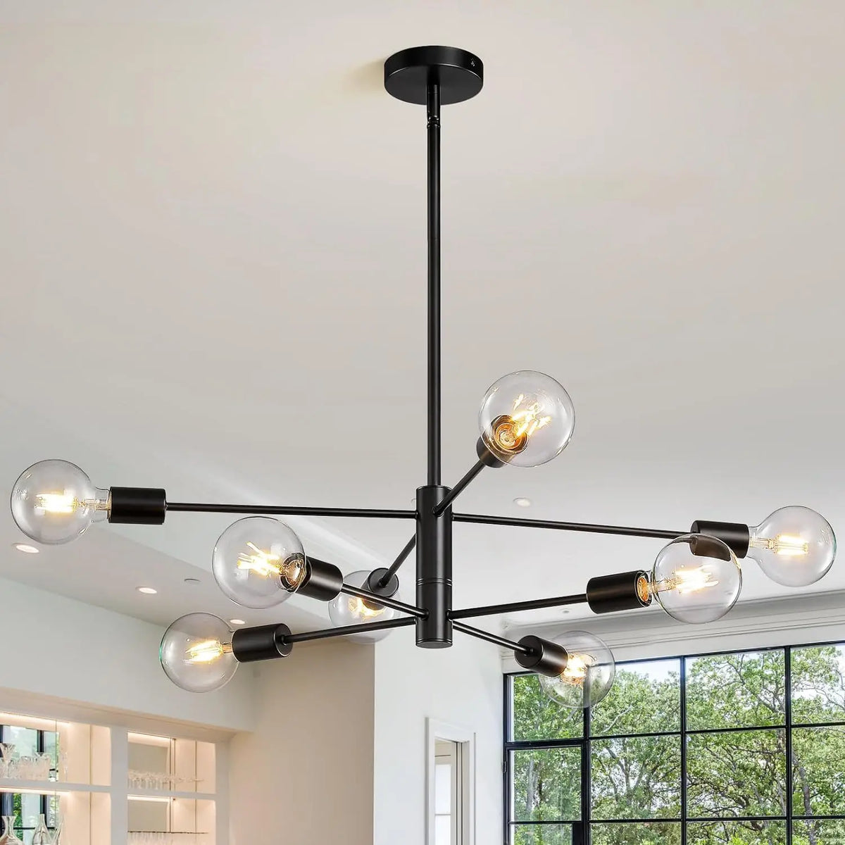 Modern Multi-Arm Chandelier