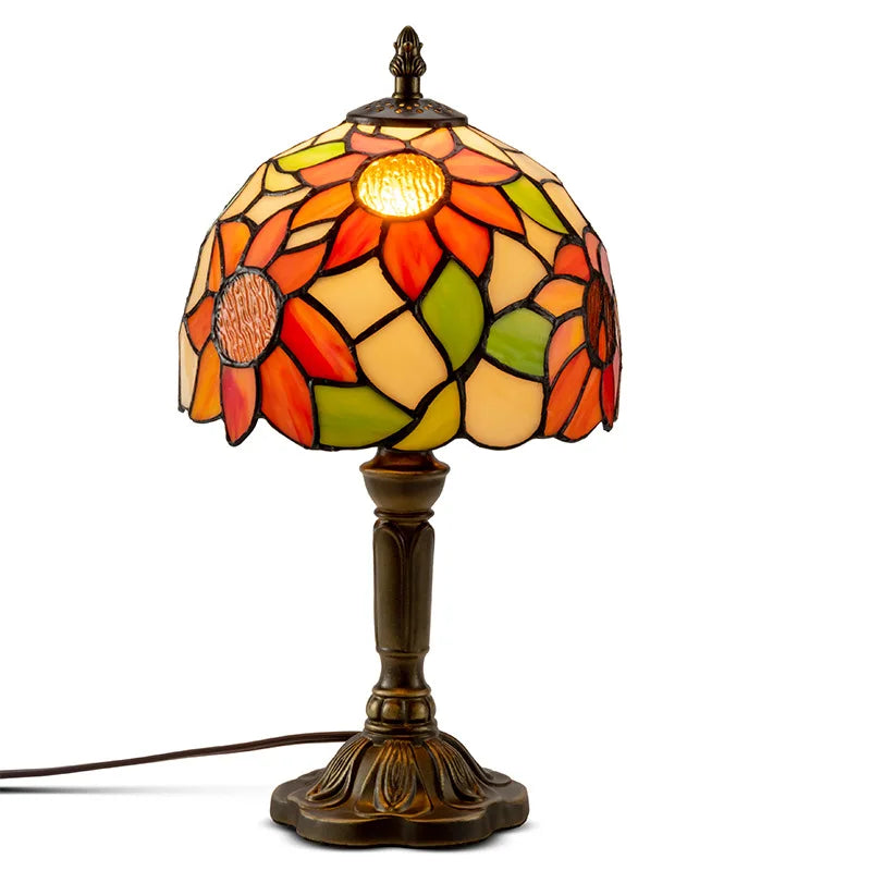 khelse Retro Tiffany Table Lamp