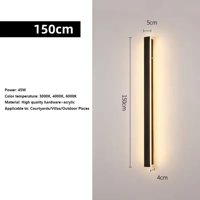 Waterproof Wall Light - Modern & Sleek