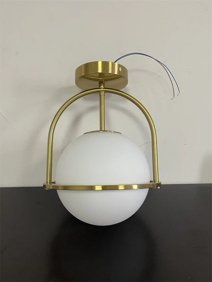 Nordic Glass Ball Ceiling Lamp