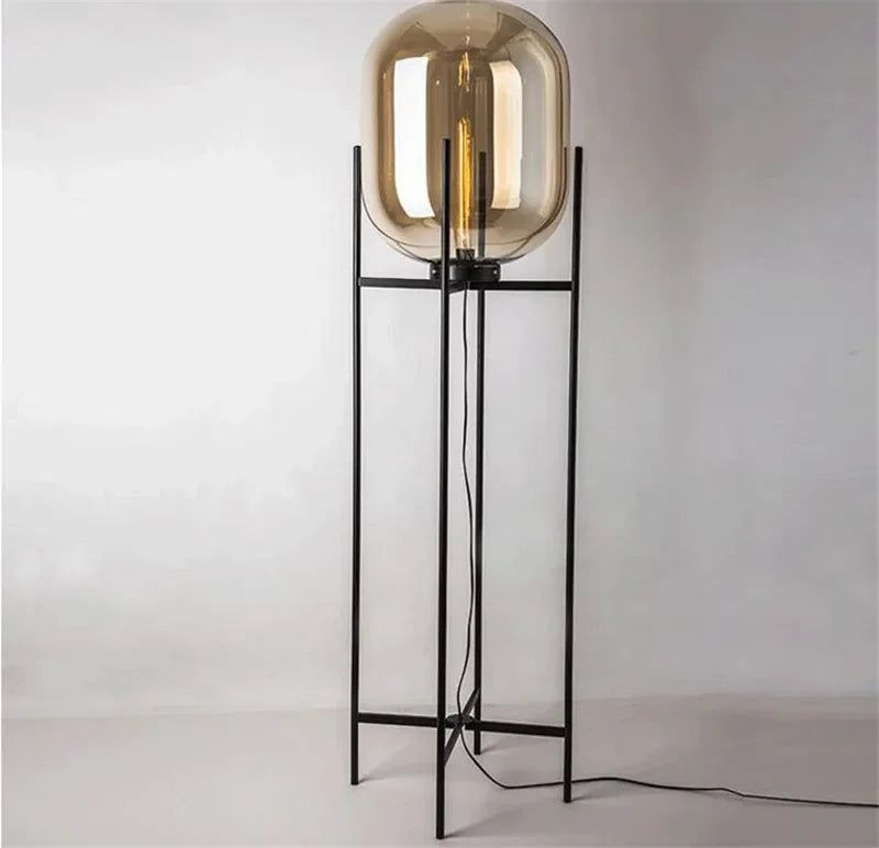 Villa Bubble Oda Pulpo Glass Ball Floor Lamp