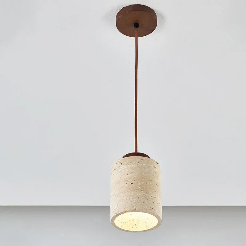Travertine Stone Pendant